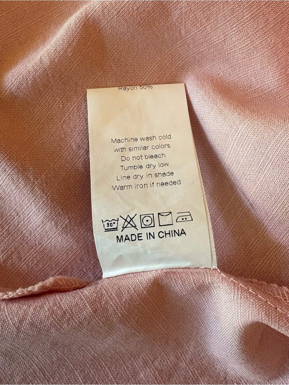Light Pink Halter Mini Dress with Front Cutout — Small - Picture 9 of 9
